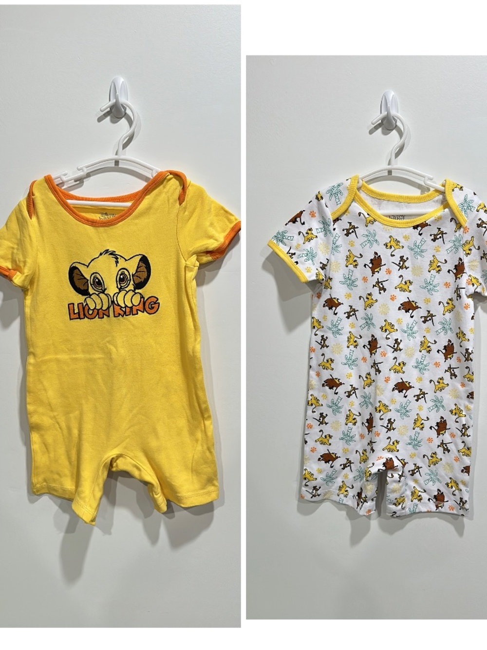 3 for $30 Disney Lion King Baby Boy Clothes Rompers 24 months
